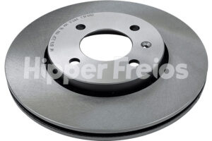 DISCO FRENO VENTILADO VOLKSWAGEN GOL G5 256MM ARO 14"