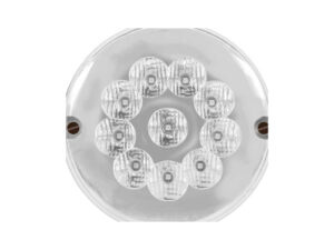 FAROL REDONDO UNIVERSAL (LED) - CRISTAL - 10051 CR