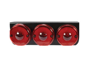 FAROL UNIVERSAL (LED - 3 PIEZAS) - ROJO - 10063A VM