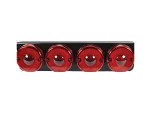 FAROL UNIVERSAL (LED - 4 PIEZAS) - ROJO - 10064A VM