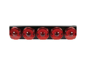 FAROL UNIVERSAL (LED - 5 PIEZAS) - ROJO - 10065A VM