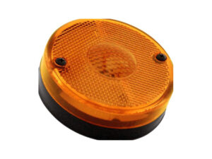 FAROL LATERAL REDONDO (LED) AMBAR - 10061A AM