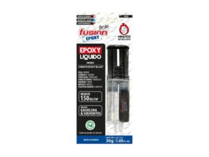 Jeringa Epoxy Liquido Negro 5min