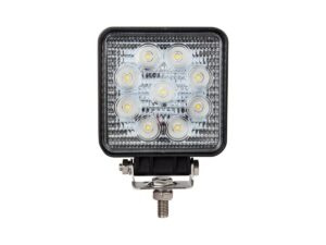 Luz LED de 27 W c/haz de inundación 9 Led cuadrado FK- 4003