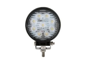 Farol LED de 27 W c/haz de inundación 9 Led Redondo FK- 4004