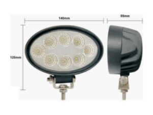 FOCO 8 LED OVALADO 50MM - SG-WR24B