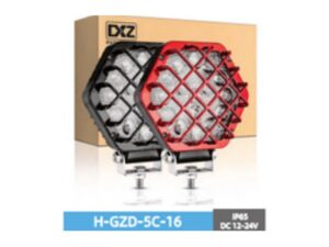 FOCO LED HEXAGONAL CON REJILLA - H-GZD-5C-16