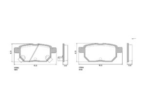 PASTILLAS DE FRENO TRA TOYOTA COROLLA 08/ LIFAN GEELY