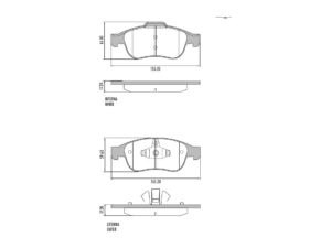 PASTILLAS FRENO RENAULT DUSTER/OROCH/FLUENCE 2.0