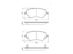 PASTILLA DE FRENO CHERY FULWIN 11/ TIGGO 08/13 LIFAN X60