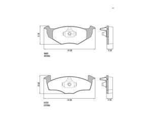 PASTILLAS DE FRENO VOLKSWAGEN GOL/SAVEIRO G5 08/11