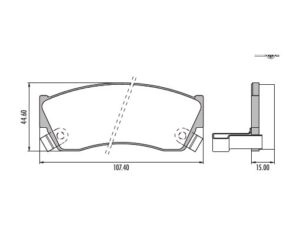 PASTILLAS DE FRENO SUZUKI SWIFT 06/ DZIRE